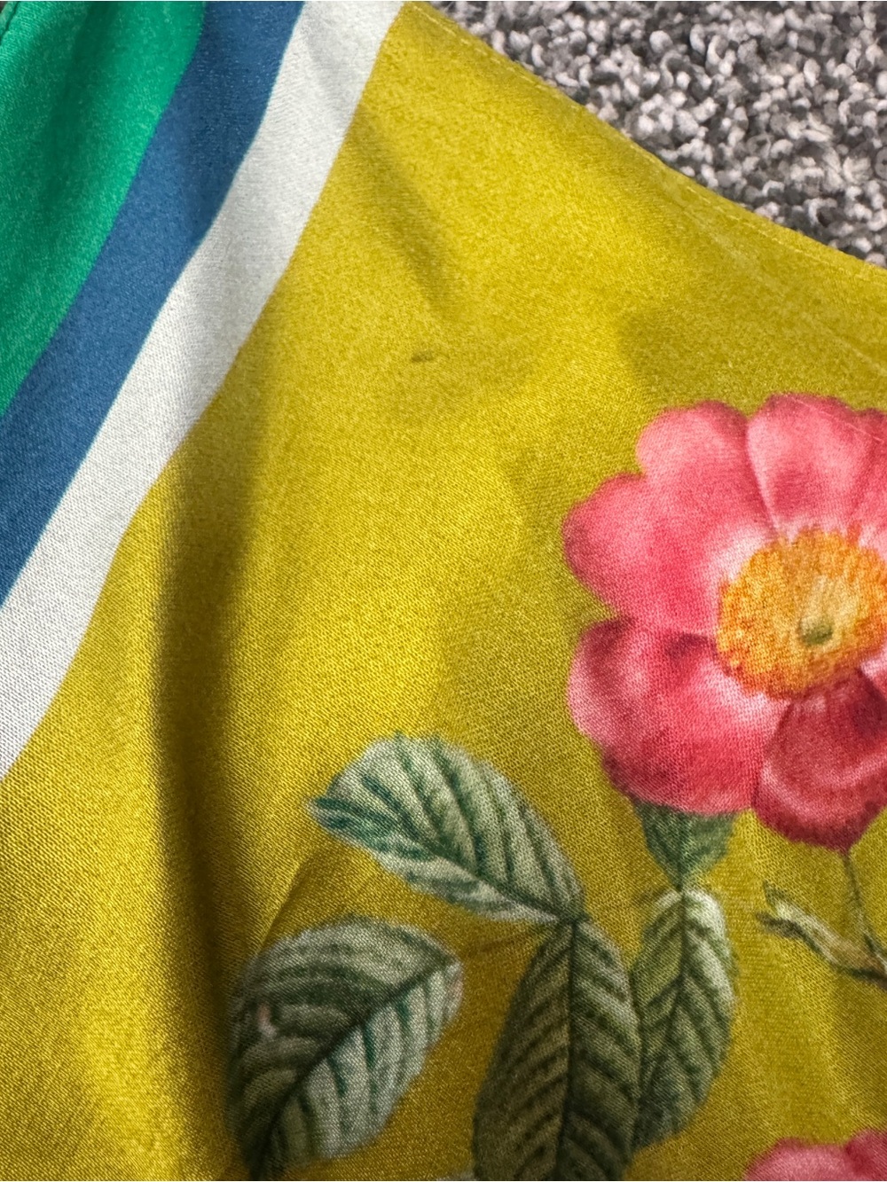 Aratta Silent Journey French Riviera Tasseled Floral Dress Large NWT $190 - Picture 10 of 12